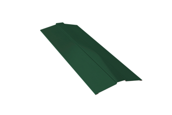 Планка конька плоского зеленый 150х150х2000 мм ПЭ-6005