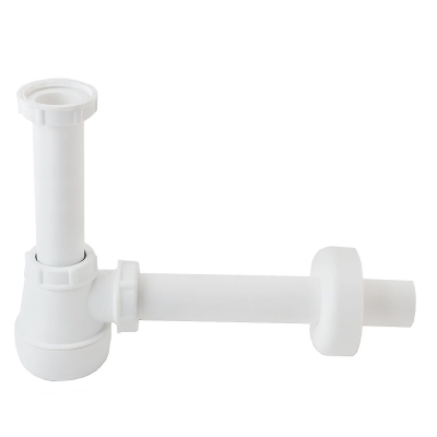 Сифон для биде без горловины VIEGA 5555K из полипропилена, белый арт.120337 под д/клапан