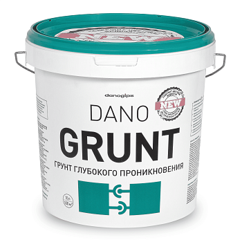Грунтовка глубокого проникновения DANO GRUNT акриловая 10 л Шитрок распродажа
