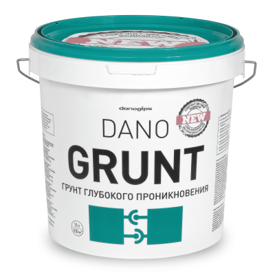 Грунтовка глубокого проникновения DANO GRUNT акриловая 10 л Шитрок