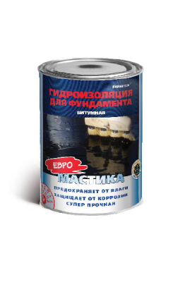 Мастика битумная гидроизоляционная 2 кг FARBITEX
