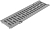 Решетка для лотка пластиковая SteeStart DN100   А15 серая (499*137*17) STEELOT