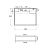 Раковина над стиральной машиной "КРИСТАЛЛ" 60*55 ш*г, с кронштейнами (MIXLINE)