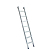 Лестница односекционная приставная алюминиевая 10 ступеней высота 2790мм,  Н1 5110