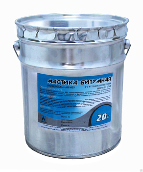 Мастика битумная МБУ 18 л (36 шт)