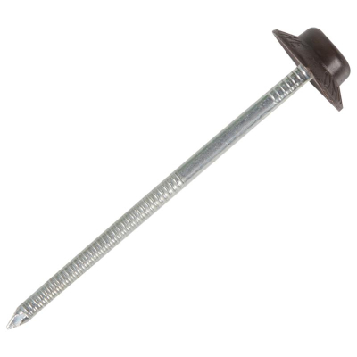 Гвозди Ондулин 70*3мм коричневый (упак-100шт) НА ЛИСТ -20шт