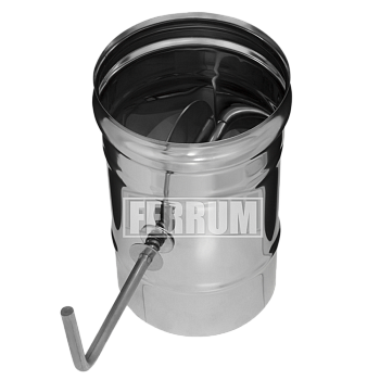 Шибер (430/0,8 мм) Ф115 FERRUM