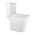 Унитаз-компакт AZARIO FLIN 365х590х790 напольный, безободковый с быстр. сиденьем микр.(AZ-1363C)