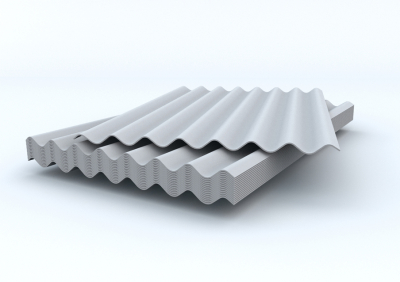 Шифер 1750х1130х4,8 мм 8 волн. СВ-40 лист