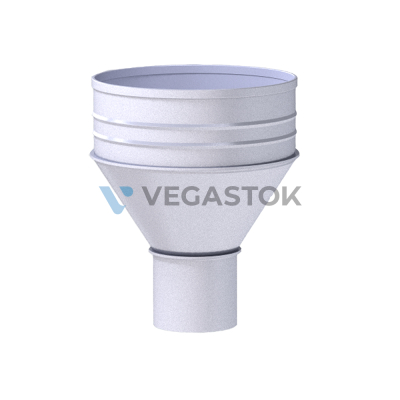 Воронка водосборная ø100 мм ОЦ ЭКО