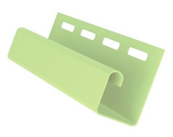 J-профиль салатовый 3,00 м FineBer (40 шт.уп)