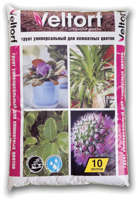 Грунт для цветов универсальный 10л VELTORF