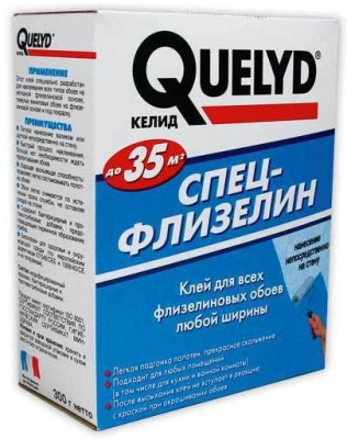 Клей обойный QUELYD спец-флизелин на 35 кв.м.