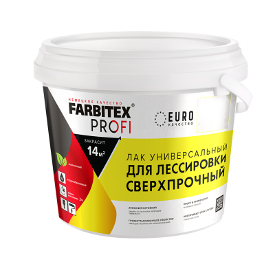 Лак универсальный для лессировки 0.9 л FARBITEX ПРОФИ